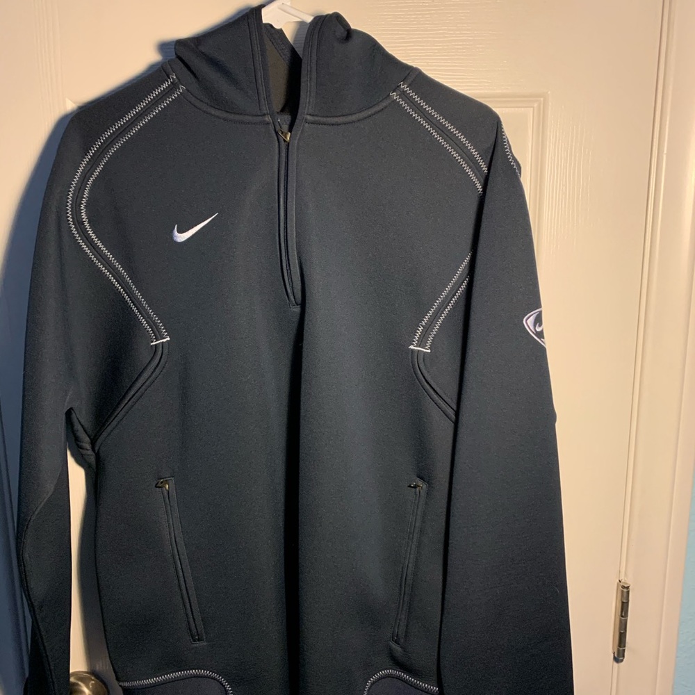 Nike Neoprene Quarter Zip Performance Hoodie